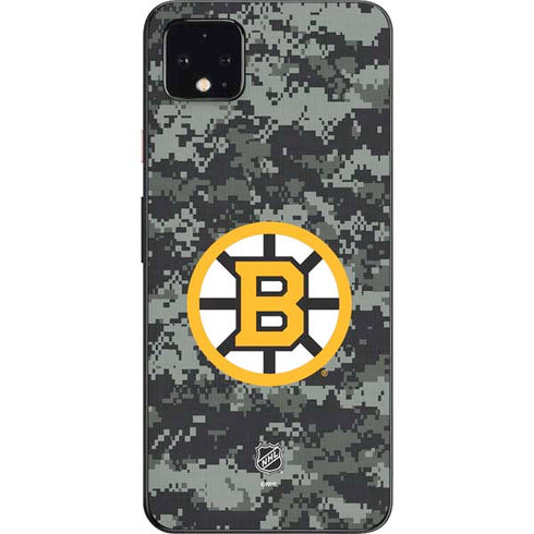 NHL Boston Bruins Camo Google Pixel 4 XL Skin